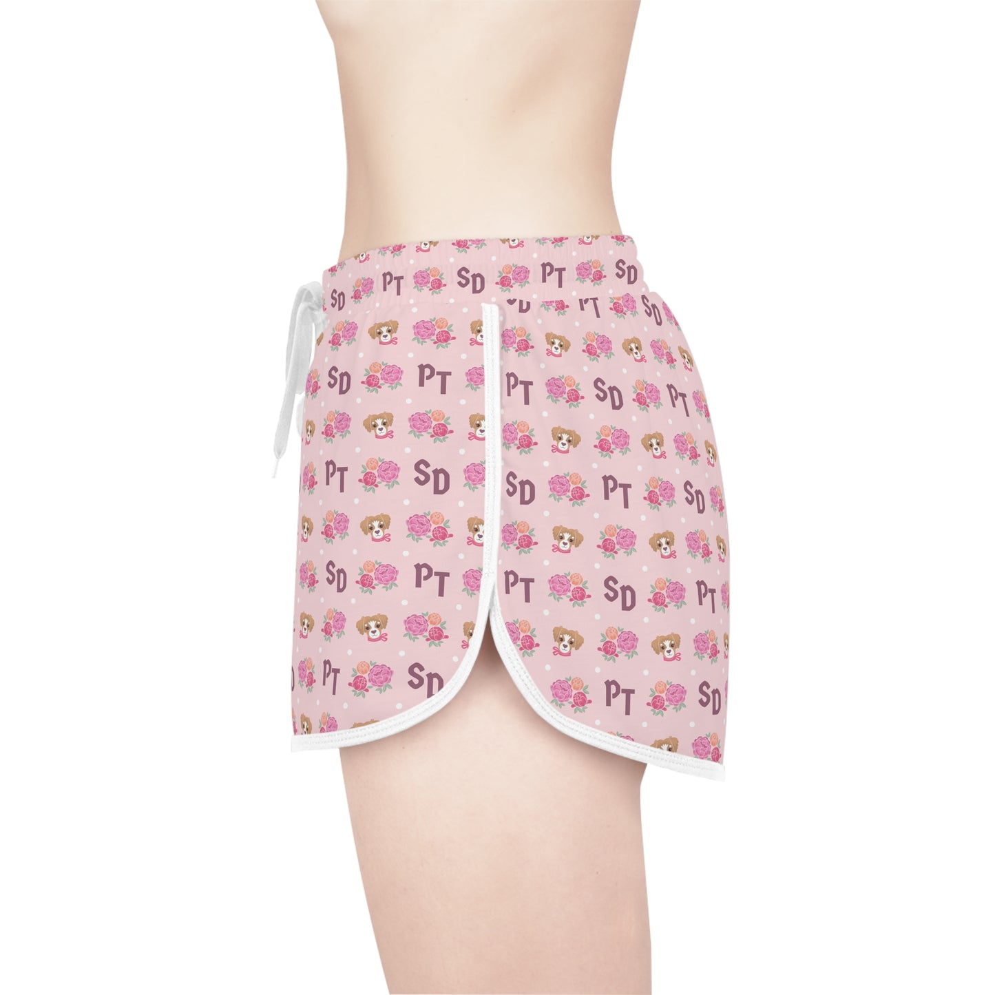 Sick Puppy I Women's Relaxed Athletic Shorts