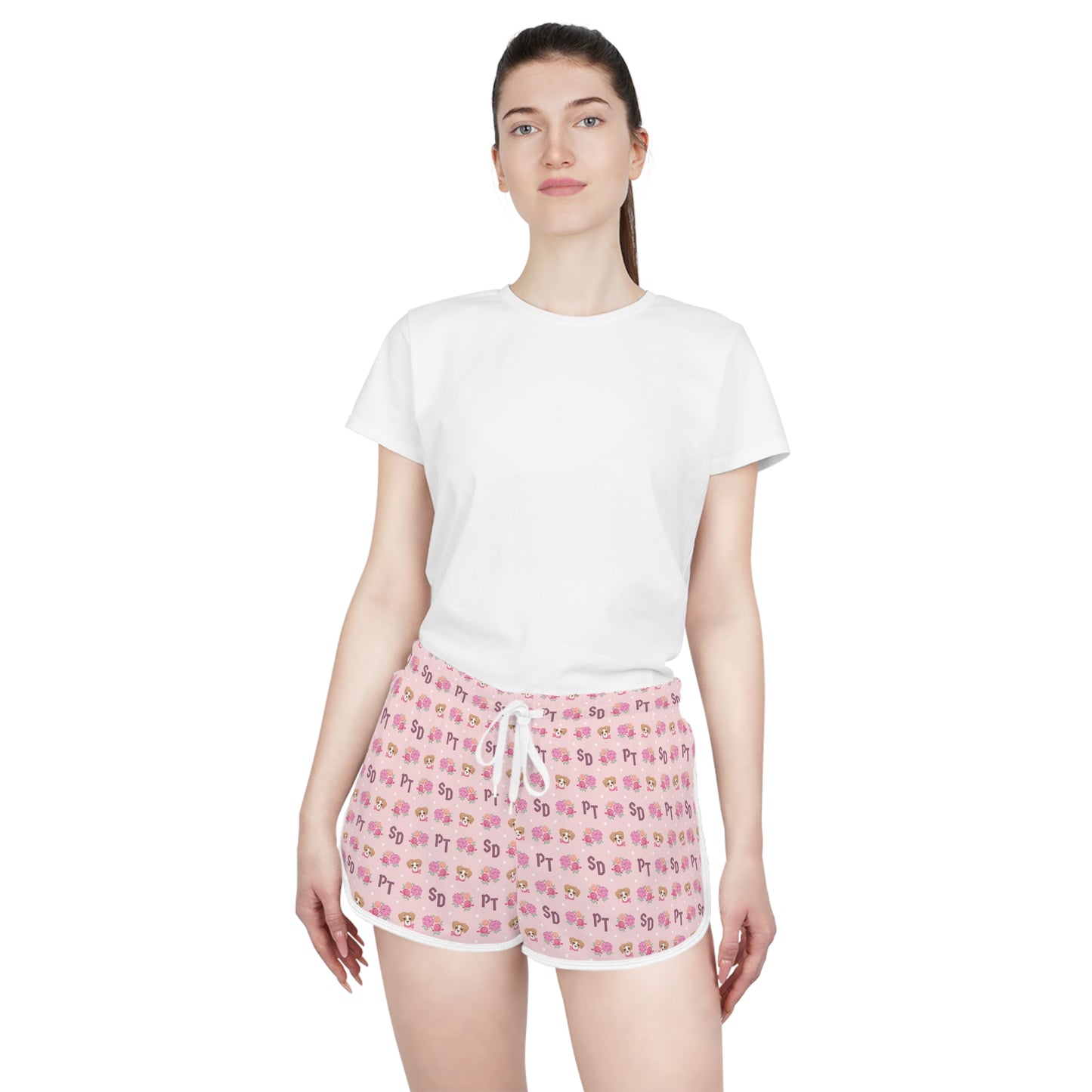 Sick Puppy I Women's Relaxed Athletic Shorts