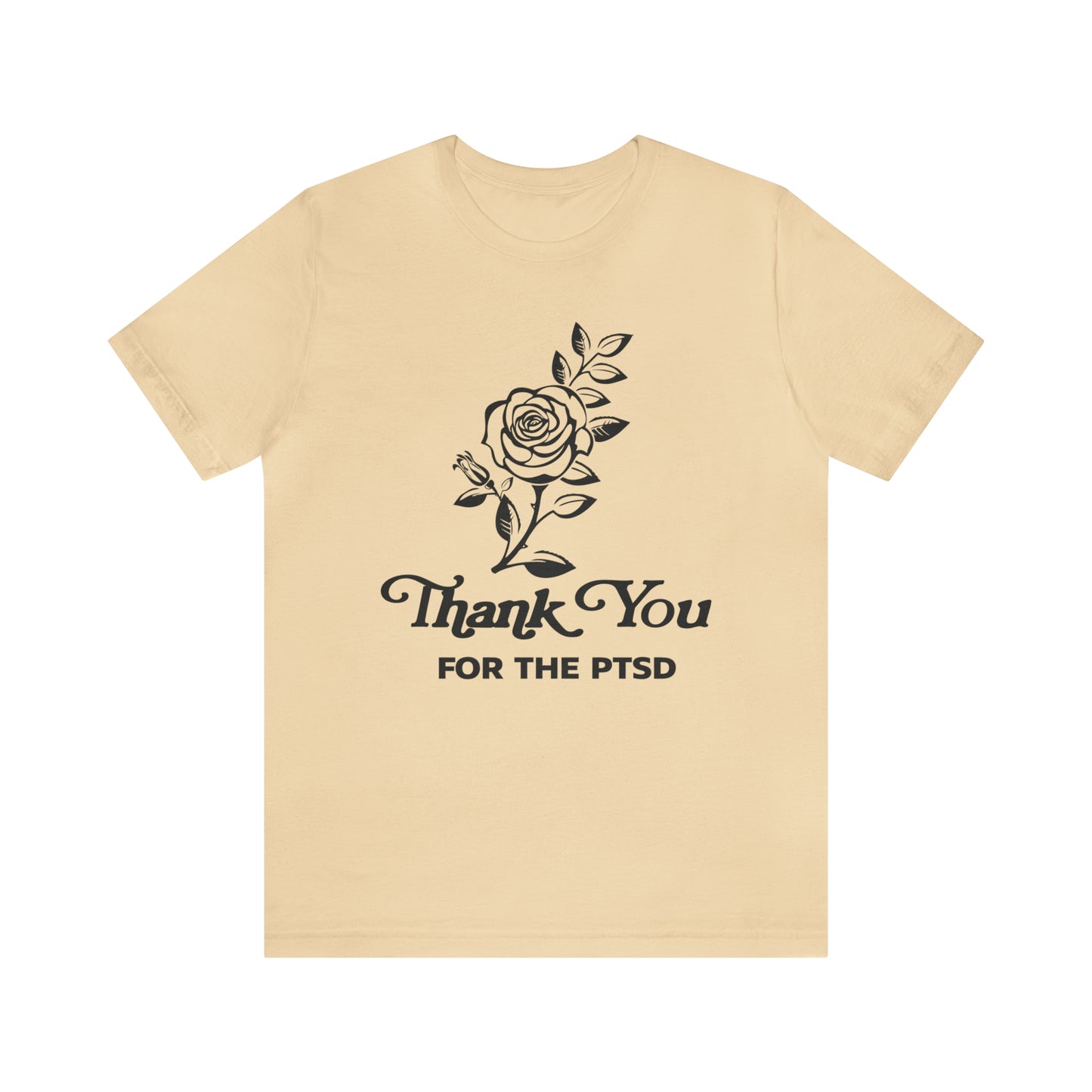 Thanks Babe(!) Soft Cream Unisex Jersey Short Sleeve Tee