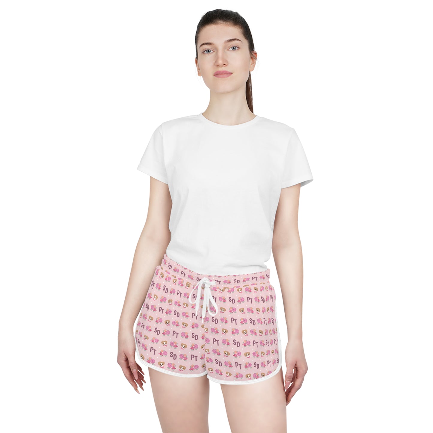 Sick Puppy I Women's Relaxed Athletic Shorts