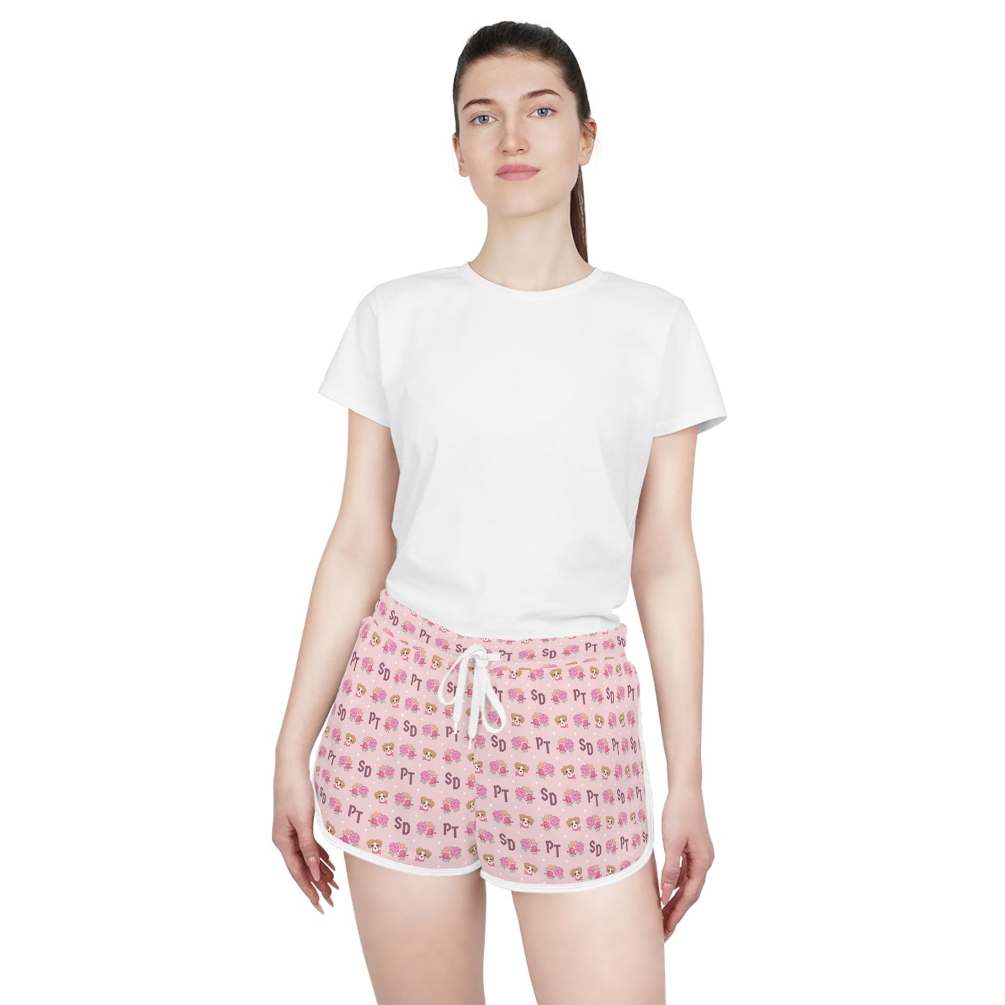 Sick Puppy I Women's Relaxed Athletic Shorts
