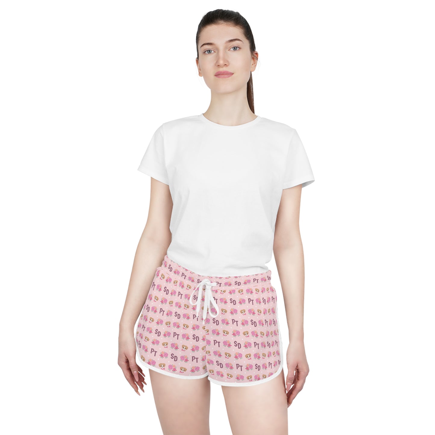 Sick Puppy I Women's Relaxed Athletic Shorts