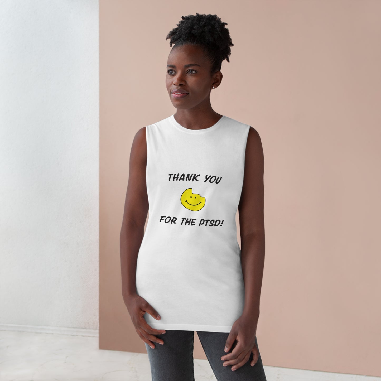 Thank You! Unisex Barnard Tank