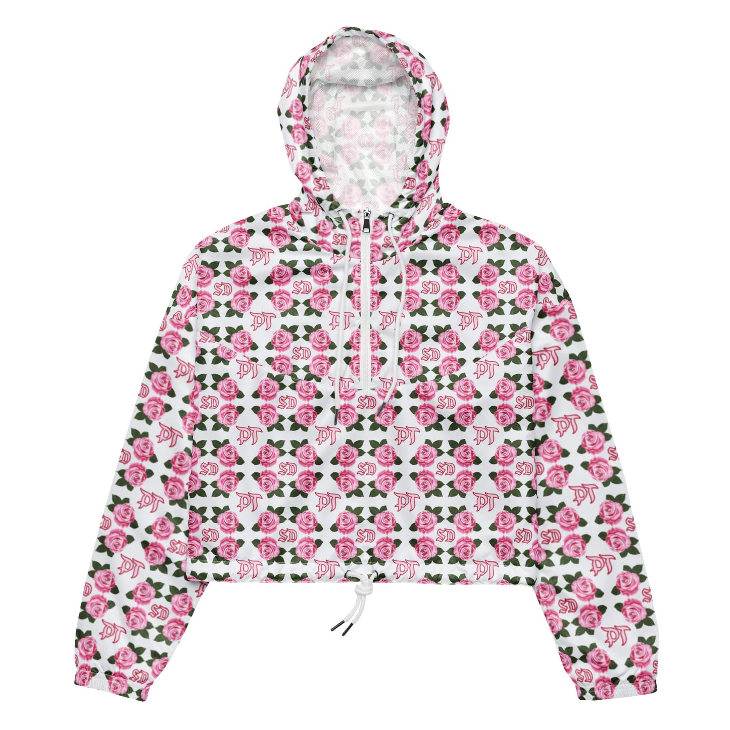 Pretty PTSD Cropped Windbreaker