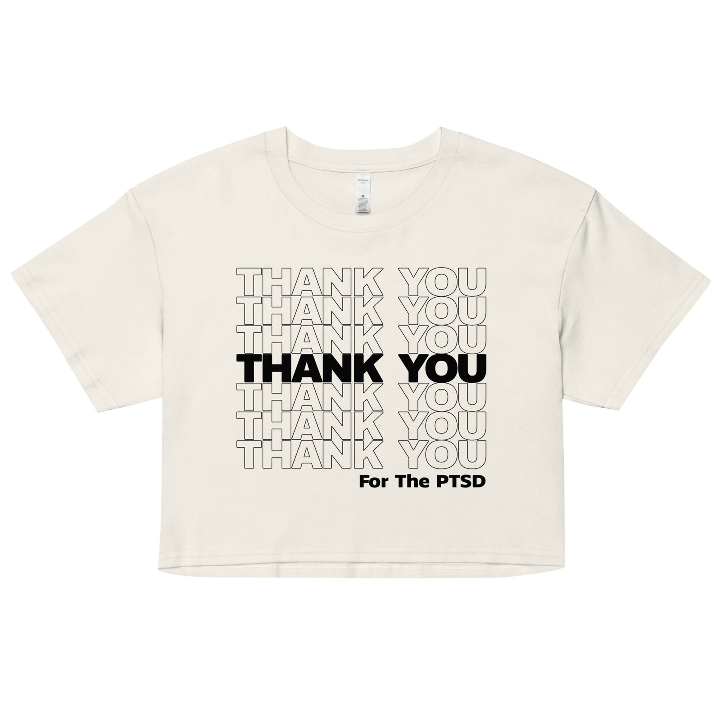 Thanks Again! Crop Top