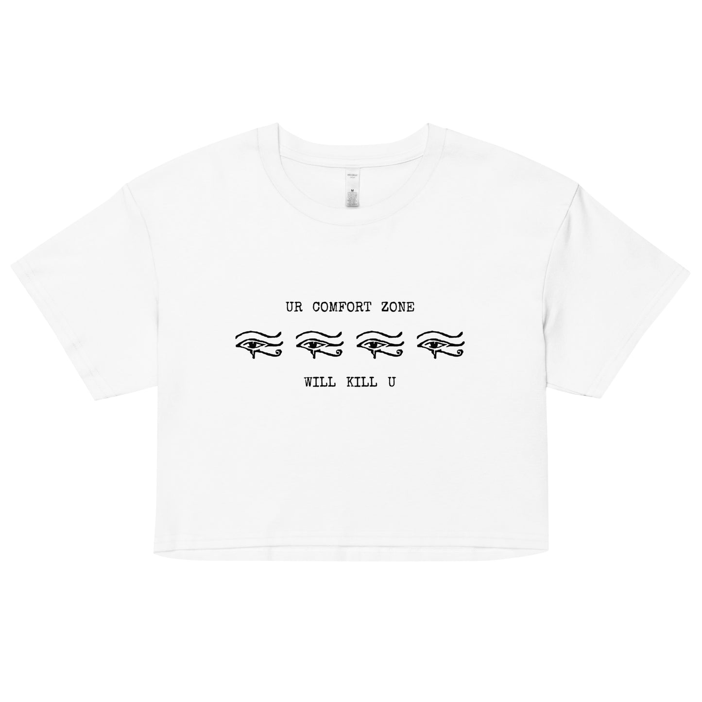 Buy Now Comfort Zone Cropped Cotton Tee Online