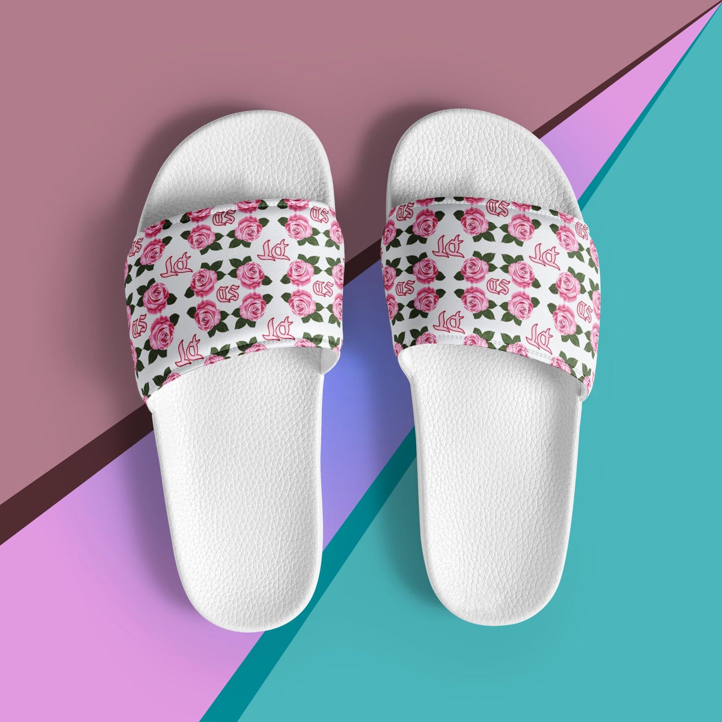 Pretty PTSD Women's Pool Slides
