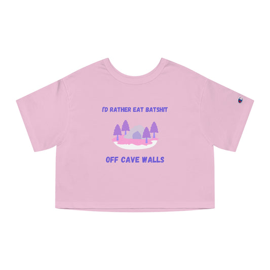 Batshit Champion Cropped T-Shirt