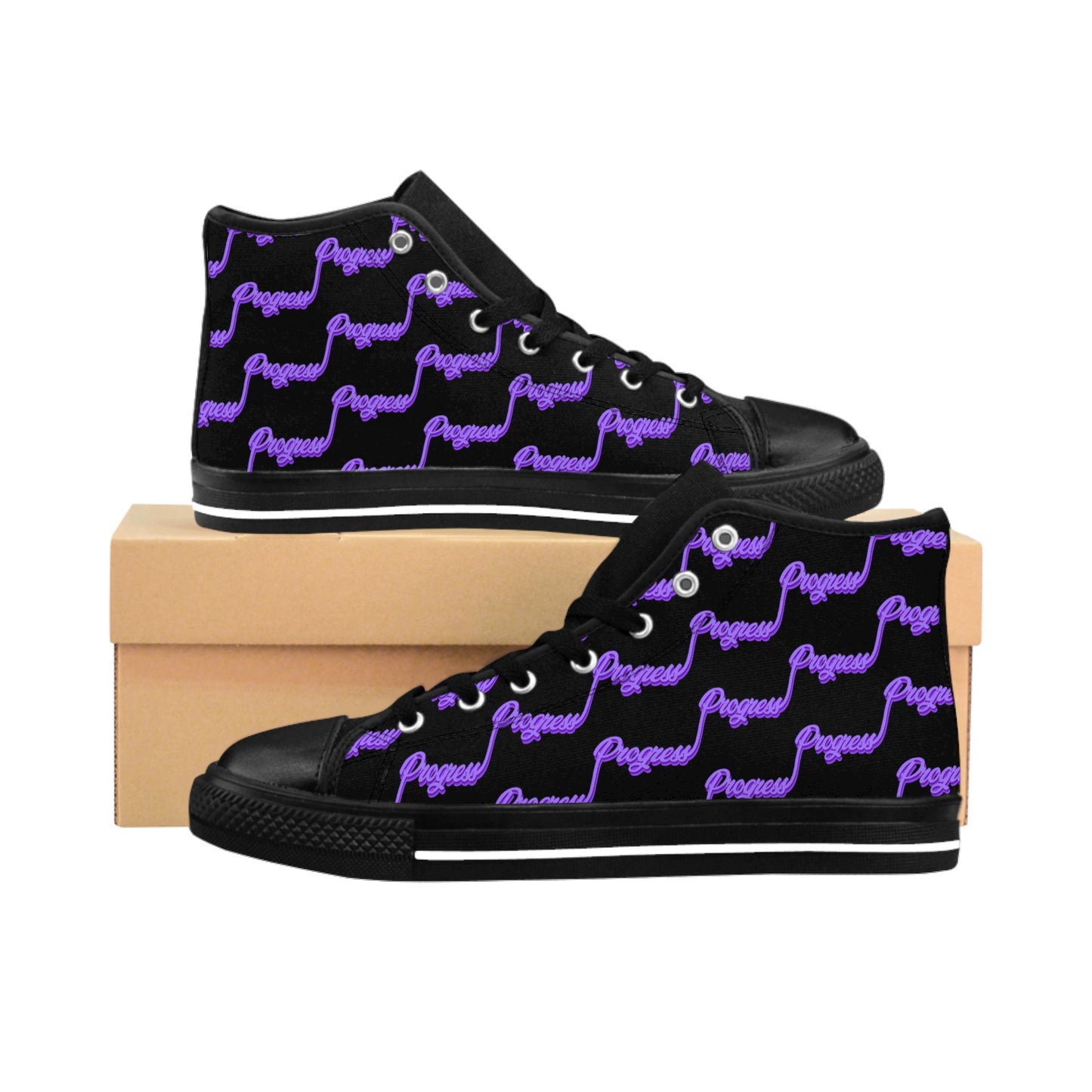 Progress (Not Perfection) Hi-Top Sneakers