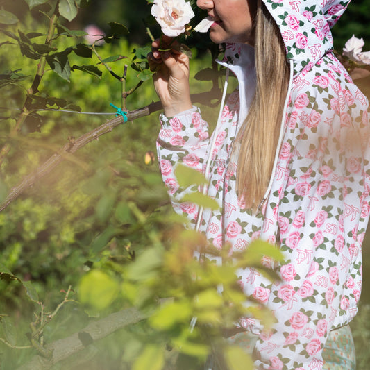 Pretty PTSD Cropped Windbreaker