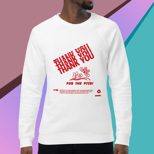 Special Butterfly Organic Raglan Sweatshirt