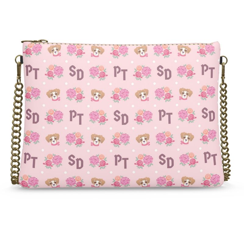 Sick Puppy I Crossbody Bag with Chain